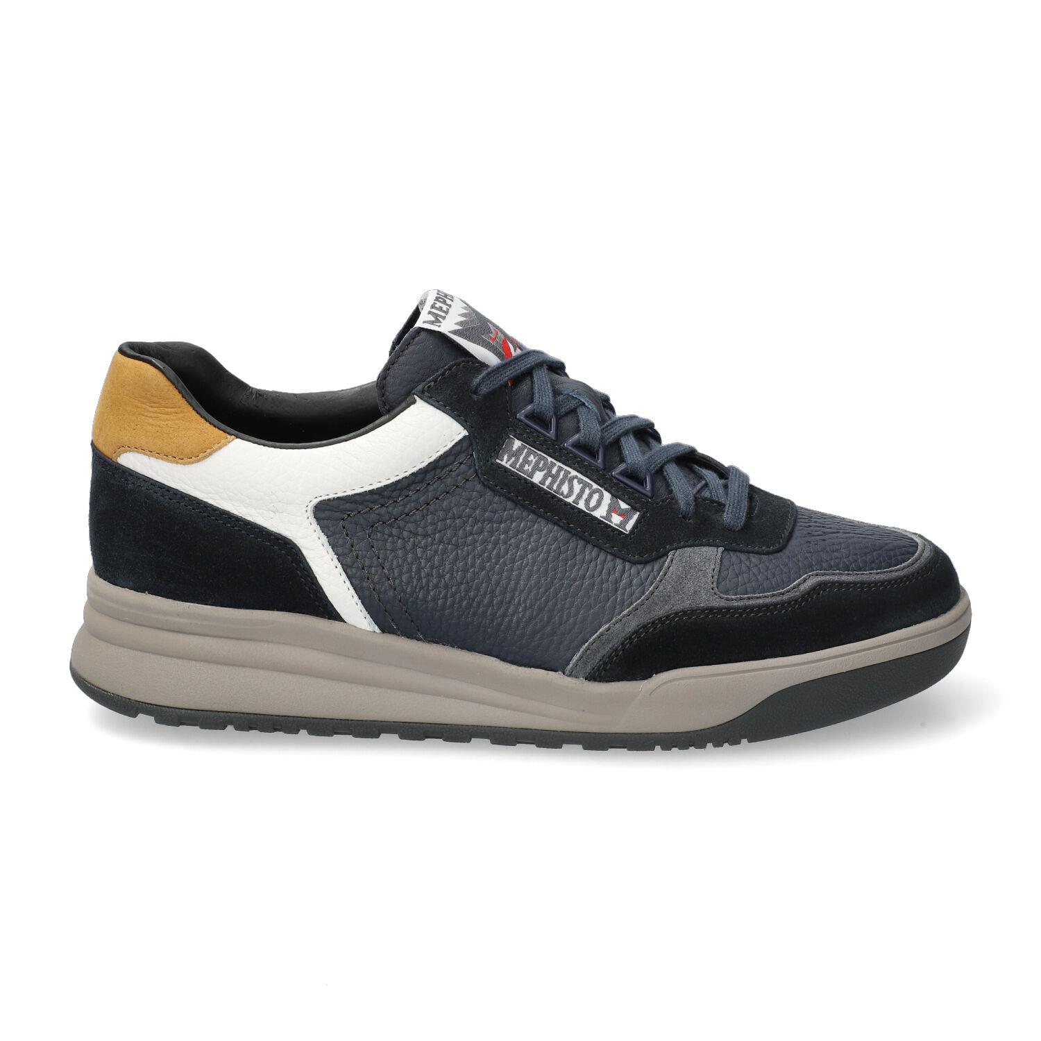 Mephisto NORWIN heren veter sneaker - blauw