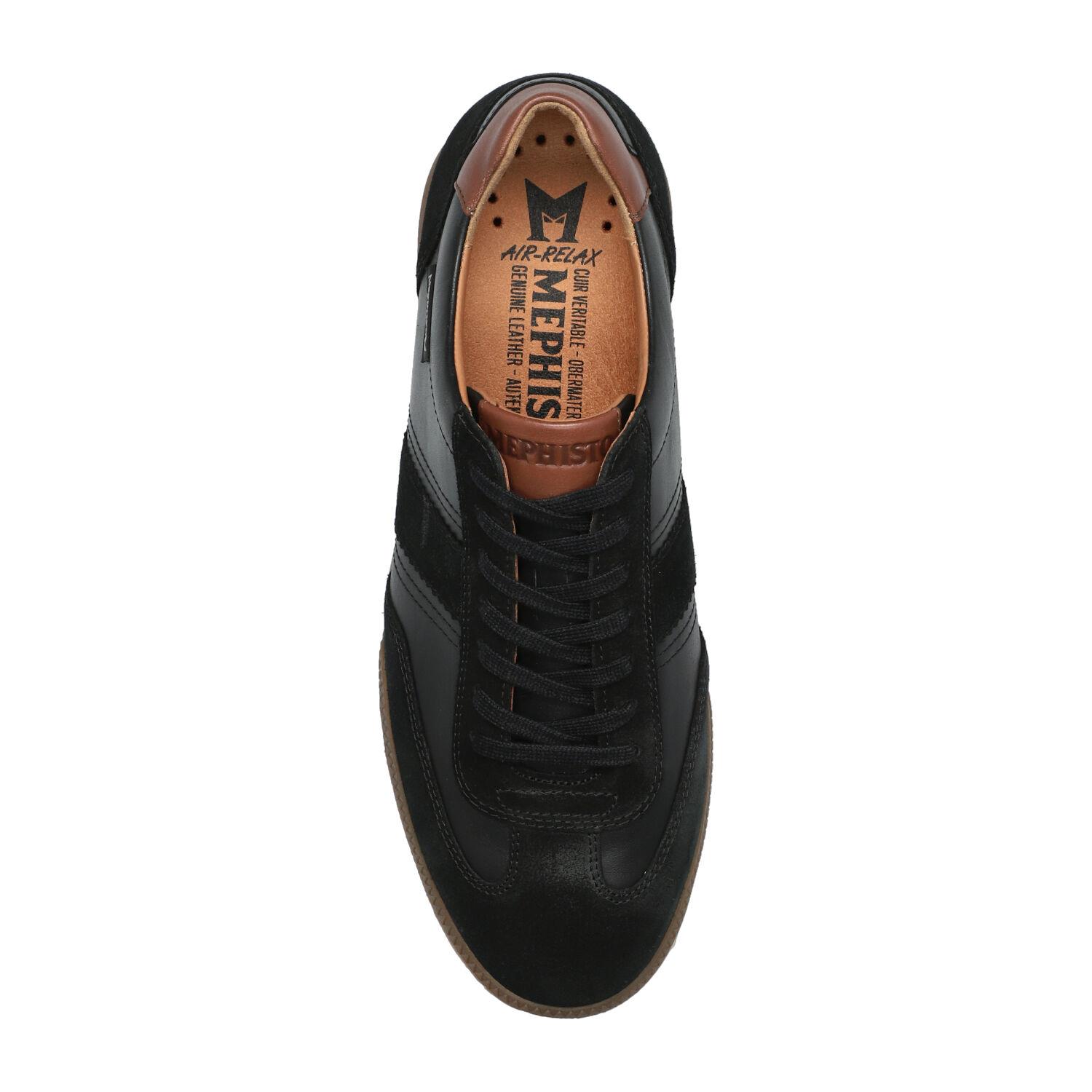 Mephisto ELYO Heren lcae-ip sneaker - zwart - Afbeelding 3
