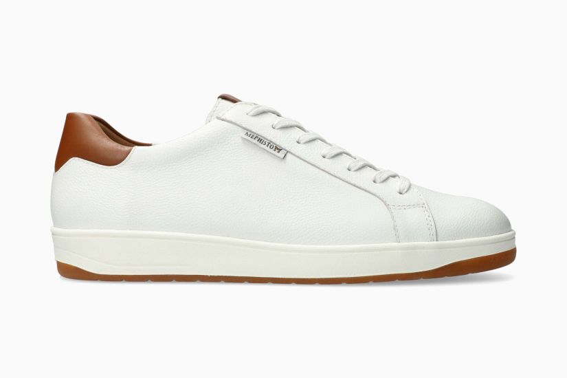 Mephisto HASKO heren veter sneaker - Wit - Afbeelding 2