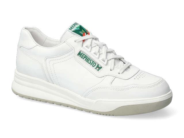 Mephisto NORWIN heren veter sneaker - wit