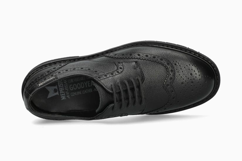 MAX - heren goodyear handgemaakt shoenen - Zwart - Afbeelding 3