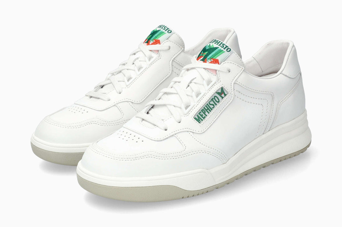 Mephisto NORWIN heren veter sneaker - wit - Afbeelding 3