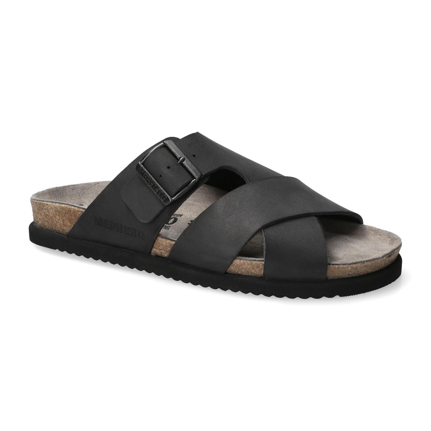 Mephisto NORDINE heren slipper - Zwart - Afbeelding 2