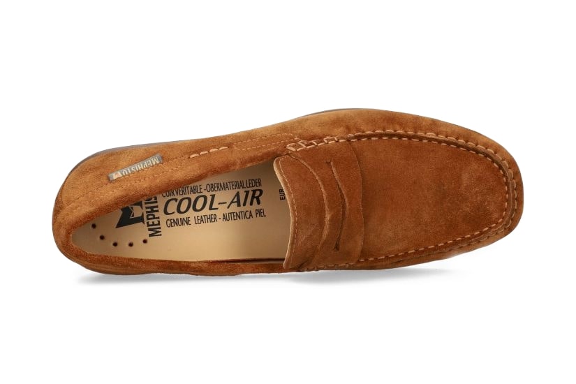 Mephisto ALYON Heren Instapper Suede - Bruin - Afbeelding 4