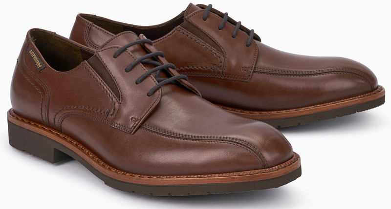 Mephisto NELSON GOODYEAR WELT handgemaakte veterschoen voor heren bruin