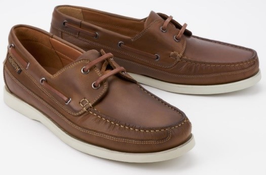 Mephisto Boating bruin lederen instapper voor heren - Afbeelding 2