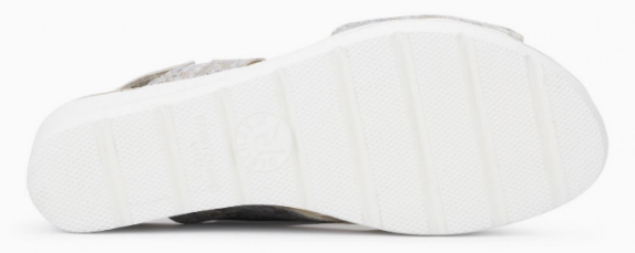 Mephisto Engelina sandalen voor dames lichtgrijs - Afbeelding 3