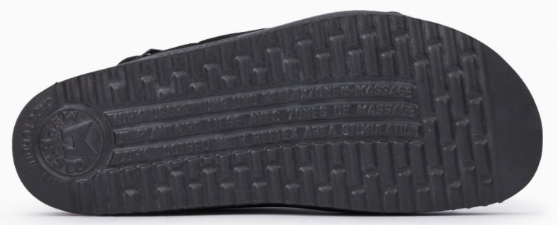 Mephisto NARDO Heren Sandaal - Zwart Nubuck - Afbeelding 3