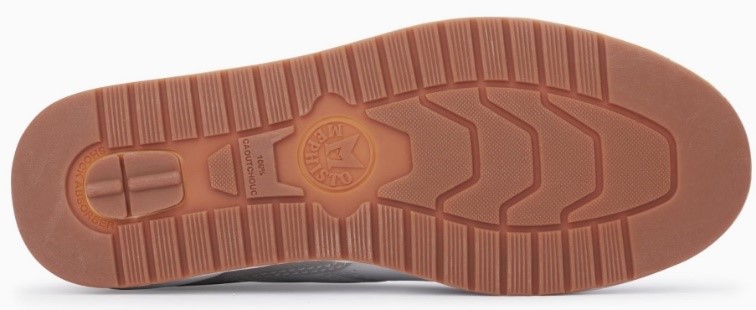 Mephisto RUSSEL Heren Sneaker - Wit Leer Mix - Afbeelding 3