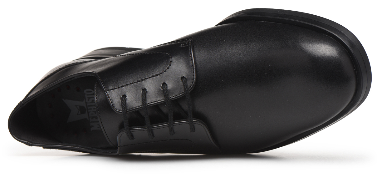 Mephisto SMITH - heren veterschoen - zwart leder - Afbeelding 5