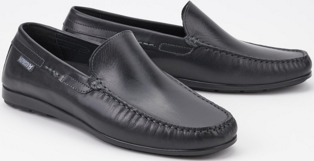 Mephisto ALGORAS Heren Mocassin - Zwart