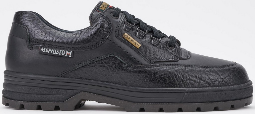Mephisto BARRACUDA MAMOUTH waterdicht zwaar sterk heren veterschoen - zwart - Afbeelding 2