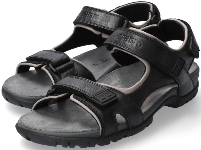 Mephisto BRICE Heren Sandaal - Zwart