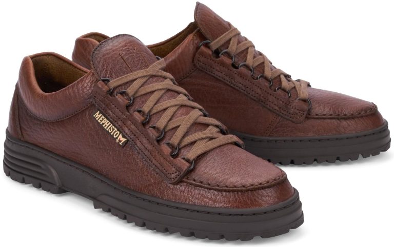 Mephisto CRUISER heren veterschoen desert bruin