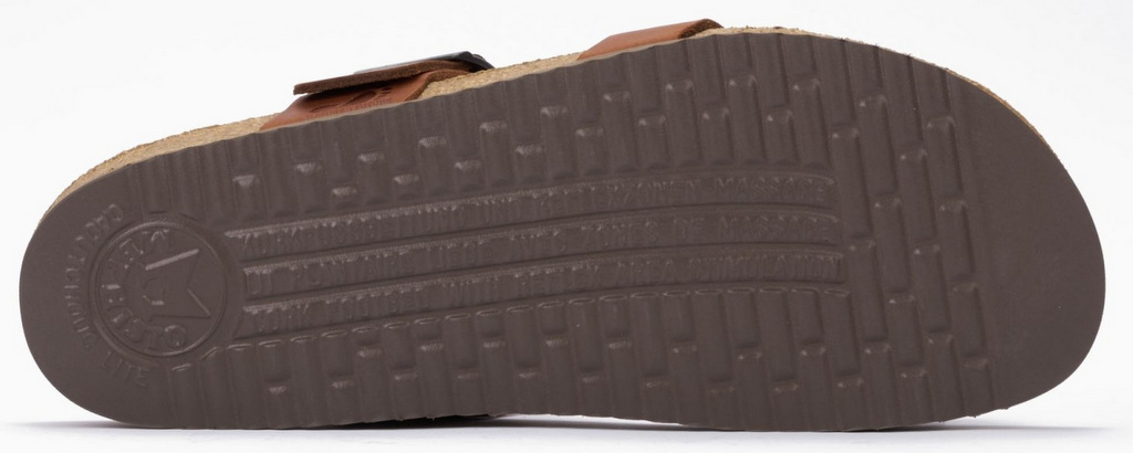 Mobils by Mephisto DOUGLAS Heren Teenslipper - Extra Breed - Kastanjebruin - Afbeelding 3