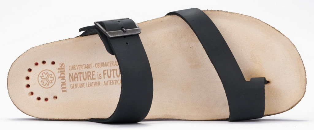Mobils by Mephisto DOUGLAS Heren Teenslipper - Zwart - Afbeelding 4