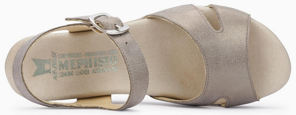 Mephisto ELISABETH Dames Sandaal - Taupe - Afbeelding 4