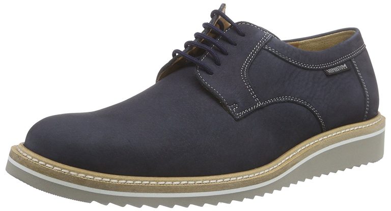 Mephisto ENZO - heren veterschoen - navy blauw nubuck