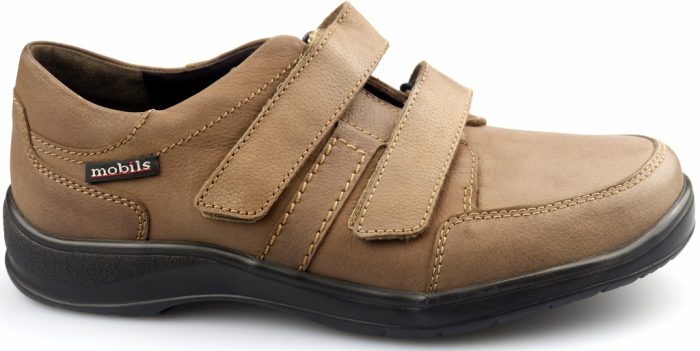 Mobils by Mephisto EYMAR extra breed heren schoen camel bruin - Afbeelding 2