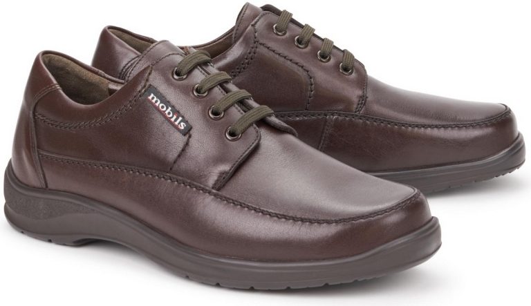 Mobils by Mephisto EZARD Heren Veterschoen - Donkerbruin