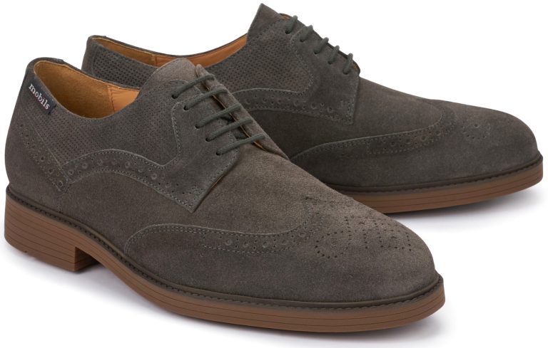 Mobils by Mephisto FERNAND Heren Veterschoen - Donkergrijs