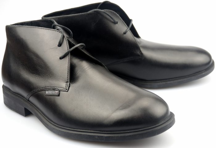 Mephisto FROLO zwart leer