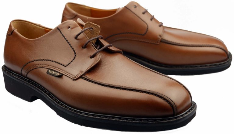 Mephisto GAETAN kastanje bruin leer GOODYEAR WELT