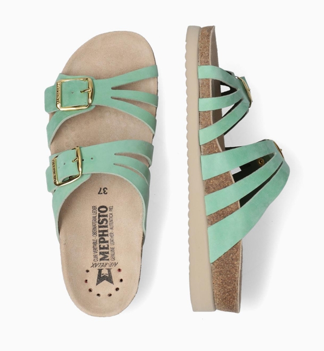 Mephisto HELISA Damessandaal - Mint Groen - Afbeelding 5