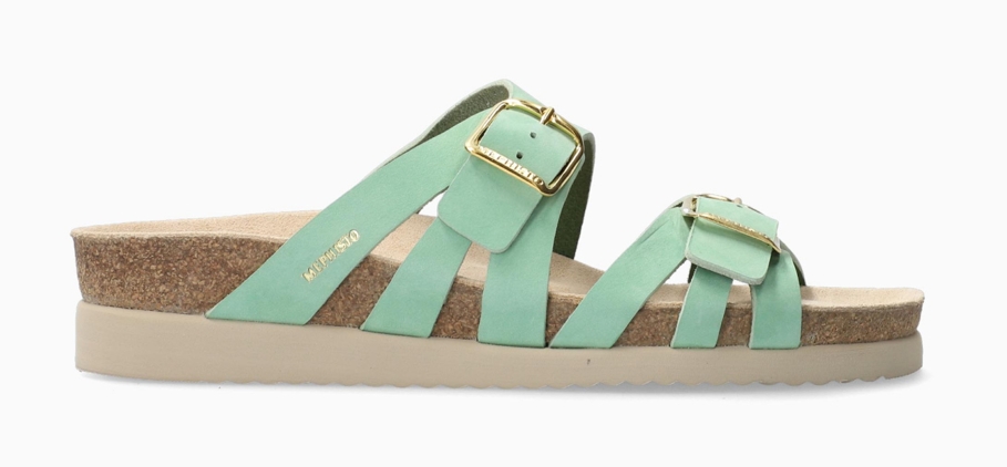 Mephisto HELISA Damessandaal - Mint Groen