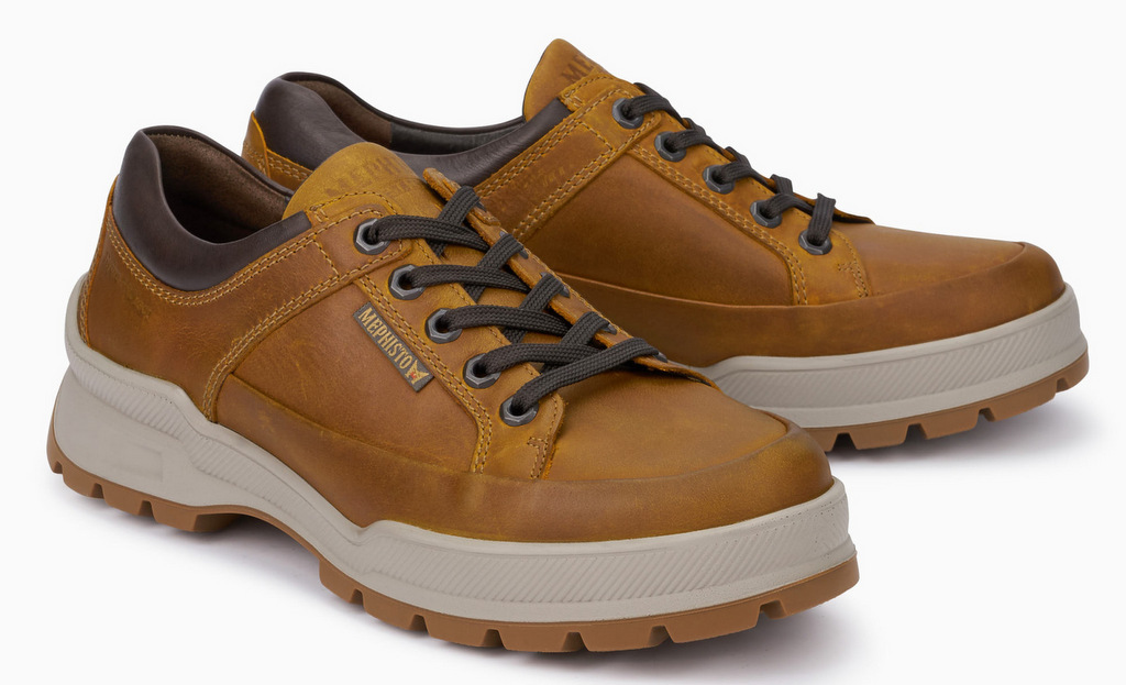 Mephisto IACOMO Heren Veterschoen - Bruin