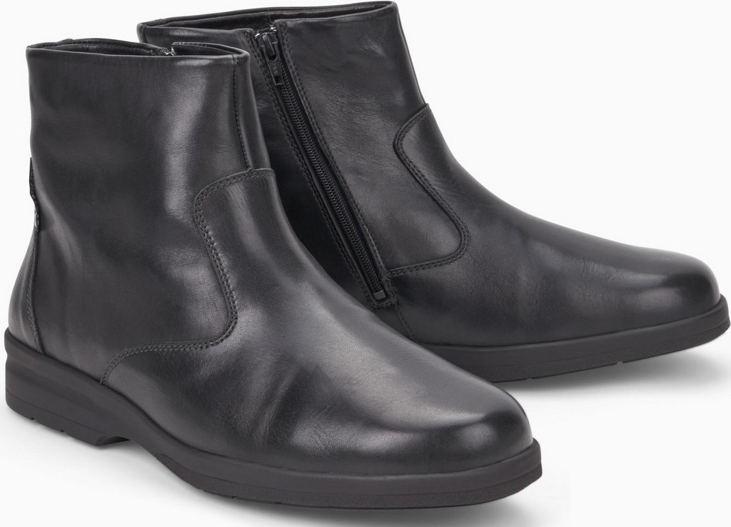 Mephisto JASKO zwarte wol gevoerde winter laars heren zwart