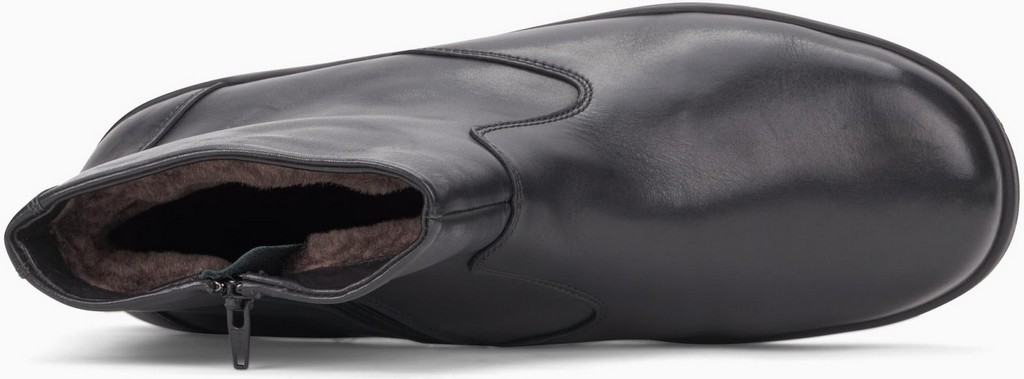 Mephisto JASKO zwarte wol gevoerde winter laars heren zwart - Afbeelding 4