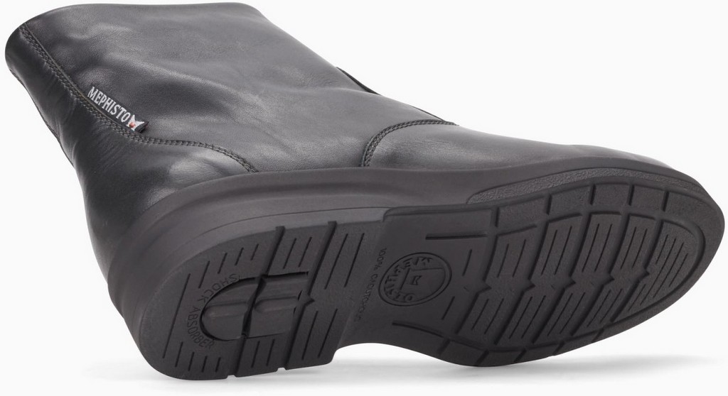 Mephisto JASKO zwarte wol gevoerde winter laars heren zwart - Afbeelding 5