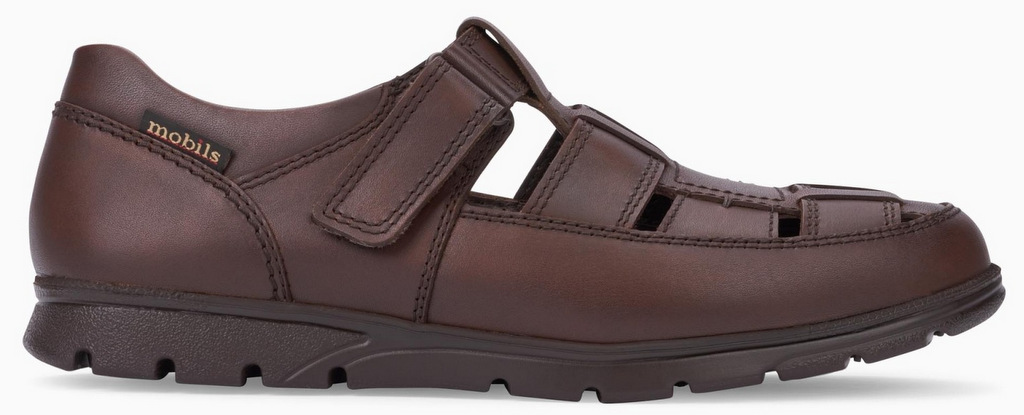 Mobils by Mephisto KENNETH Herenschoen - Extra Breed - Donkerbruin - Afbeelding 2