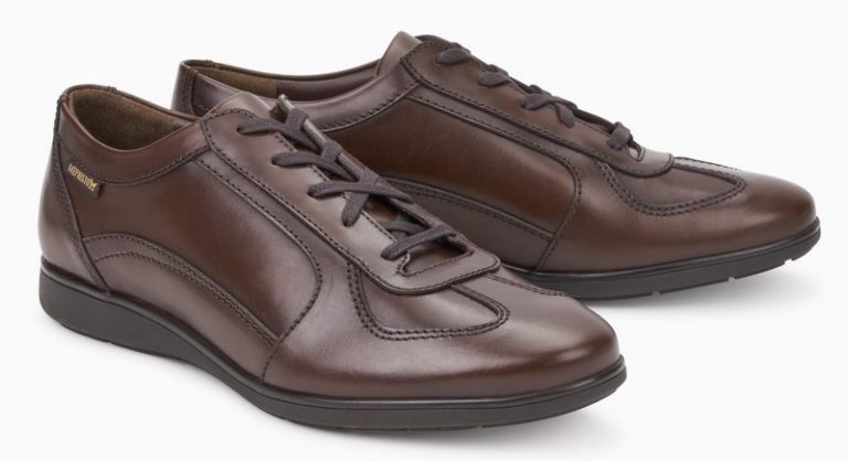 Mephisto LEONZIO lederen herensneaker donkerbruin