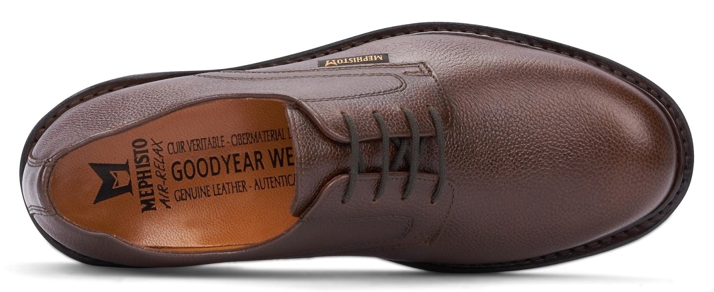 Mephisto MARLON Heren Veterschoenen - Handgemaakt - Kastanjebruin - Afbeelding 4