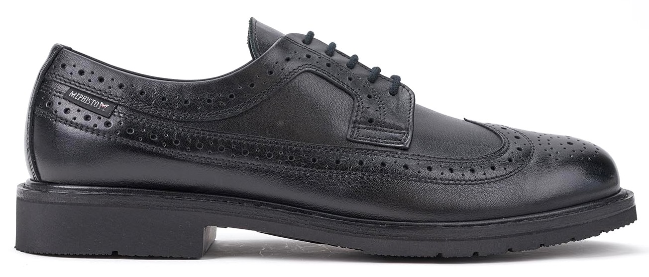 Mephisto MATTHEW Heren Veterschoen - Handgemaakt - Zwart - Image 2