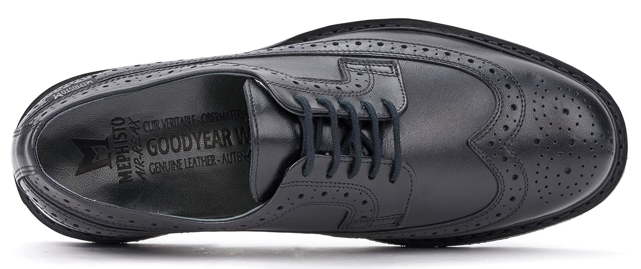 Mephisto MATTHEW Heren Veterschoen - Handgemaakt - Zwart - Image 4