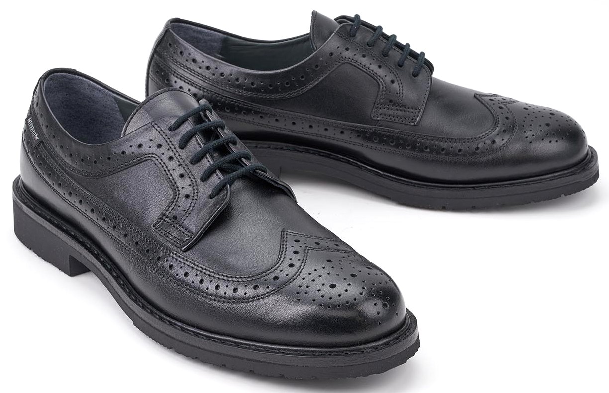 Mephisto MATTHEW Heren Veterschoen - Handgemaakt - Zwart
