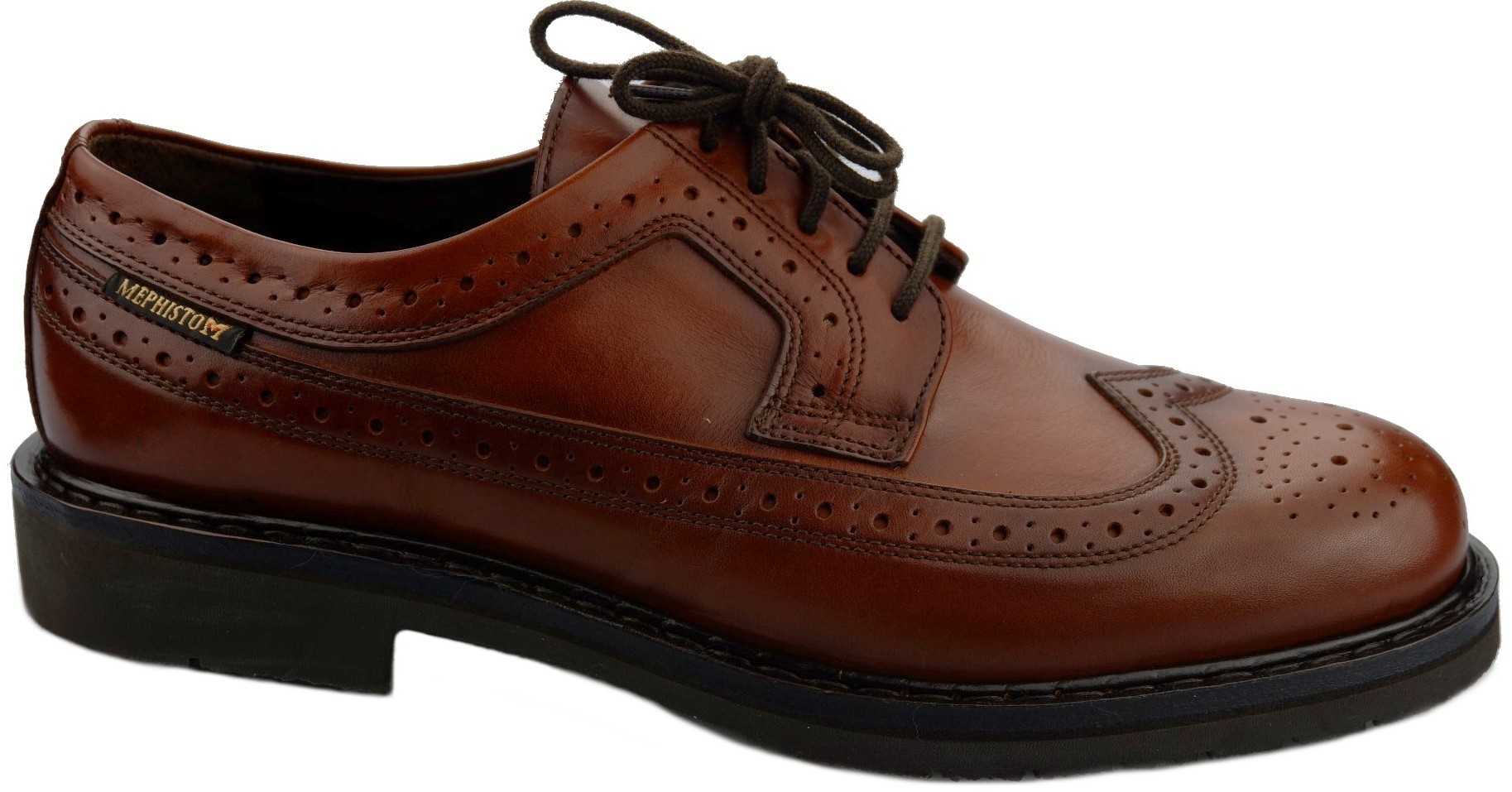 Mephisto MATTHEW Heren Veterschoen - Handgemaakt - Bruin - Afbeelding 2