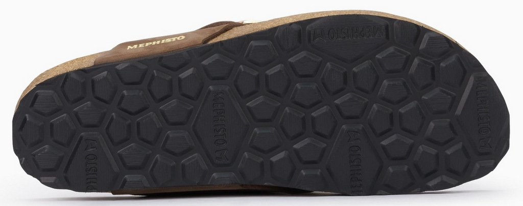 Mephisto NATALINA Dames Slipper Donkerbruin - Afbeelding 3