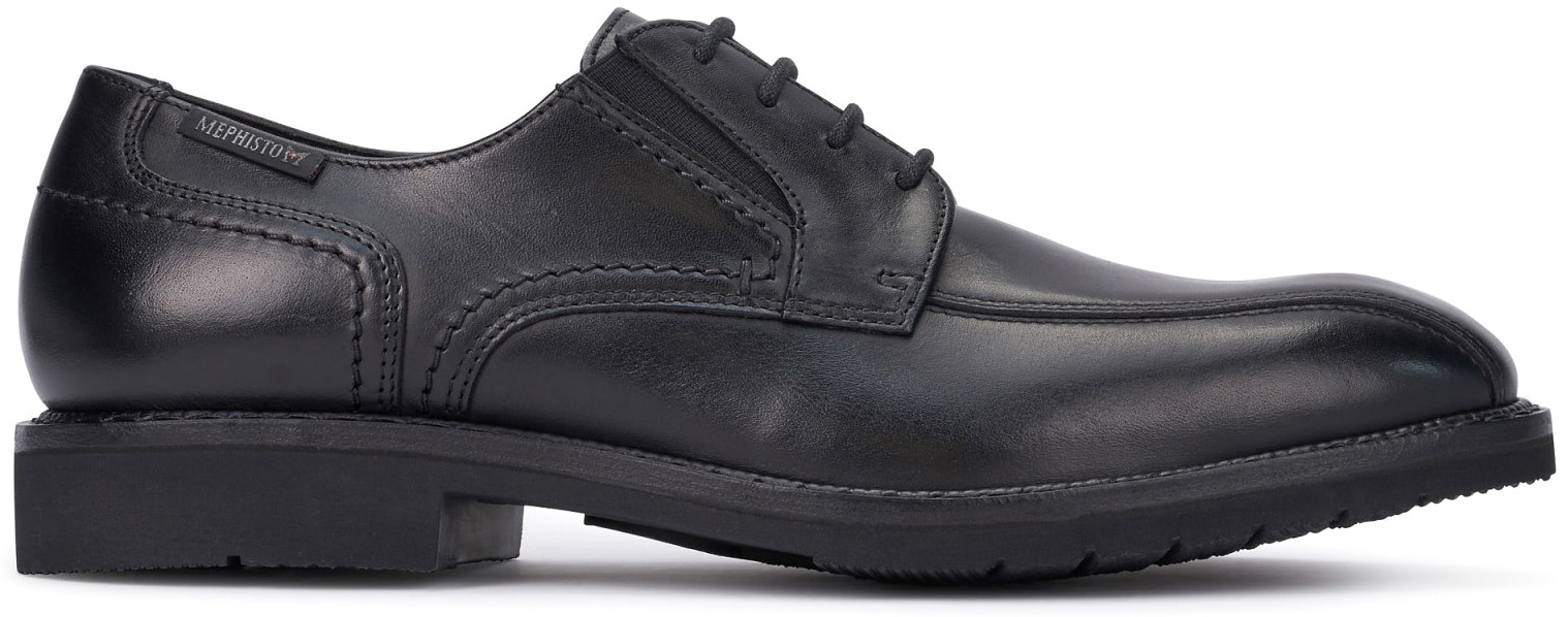 Mephisto NELSON GOODYEAR WELT handgemaakte veterschoen voor heren - zwart - Afbeelding 2