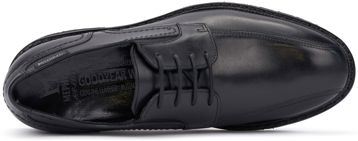 Mephisto NELSON GOODYEAR WELT handgemaakte veterschoen voor heren - zwart - Afbeelding 4