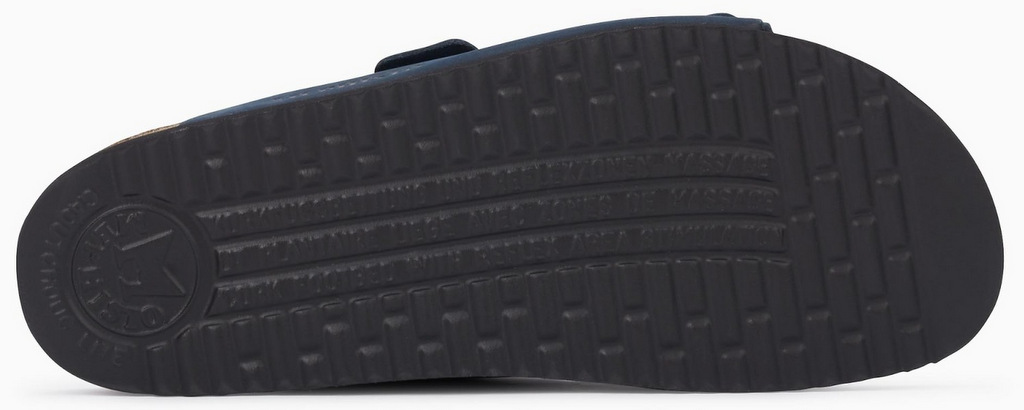 Mephisto NERIO Heren Slipper - Marineblauw nubuck - Afbeelding 3