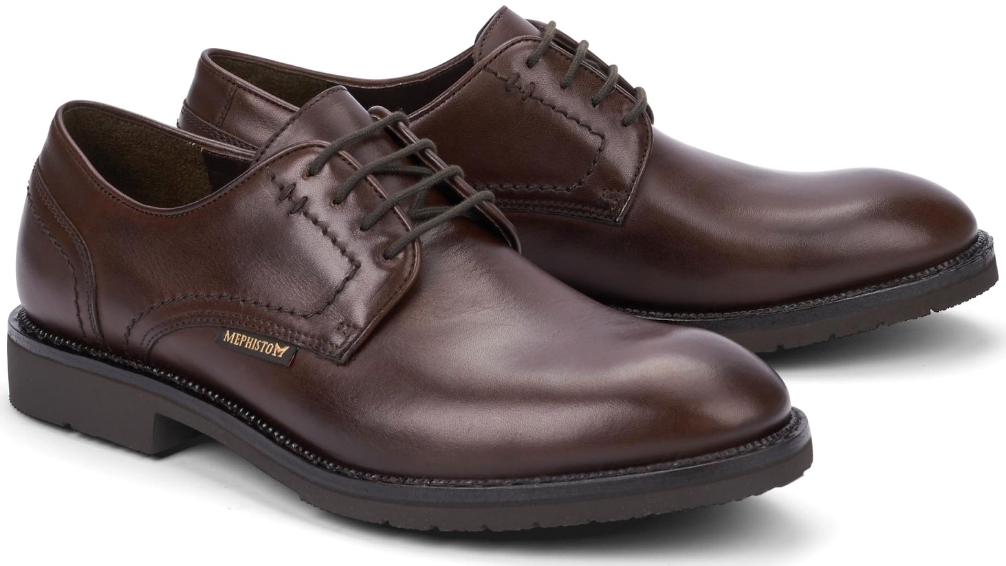 Mephisto NIKOLA lederen veterschoen donkerbruin GOODYEAR WELT