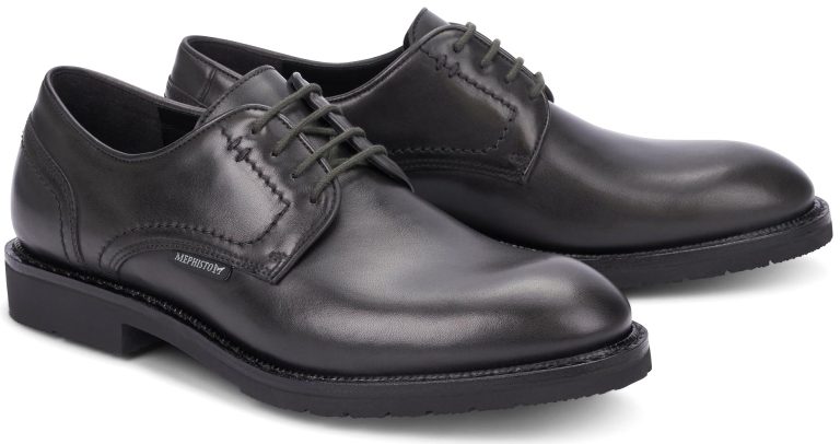 Mephisto NIKOLA lederen veterschoen donkergrijs GOODYEAR WELT