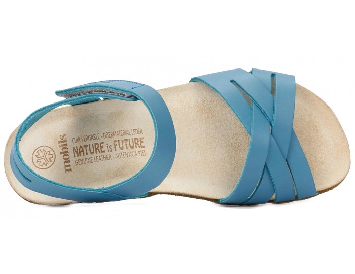 Mobils by Mephisto ONELIA Dames Sandaal - Blauw - BREED LEEST - Afbeelding 4