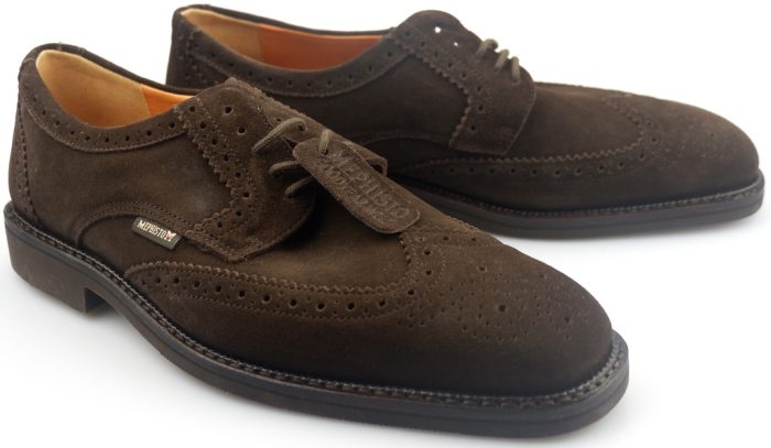 Mephisto PAOLINO VELOURS donker bruin suede GOODYEAR WELT