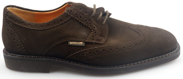 Mephisto PAOLINO VELOURS donker bruin suede GOODYEAR WELT - Afbeelding 2