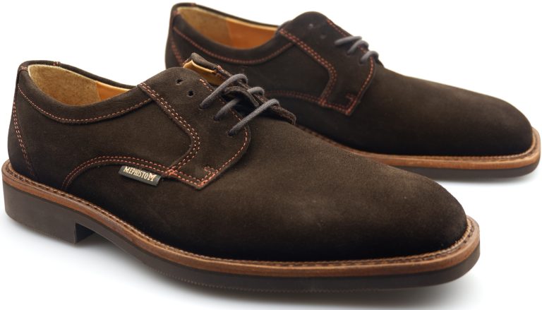 Mephisto PEDRO goodyear welt heren veterschoen donker bruin